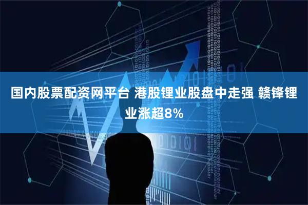 国内股票配资网平台 港股锂业股盘中走强 赣锋锂业涨超8%
